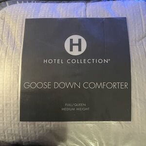 - - - Hotel Collection Goose down comforter si…sizes  queen